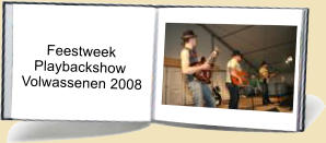 Feestweek           Playbackshow Volwassenen 2008